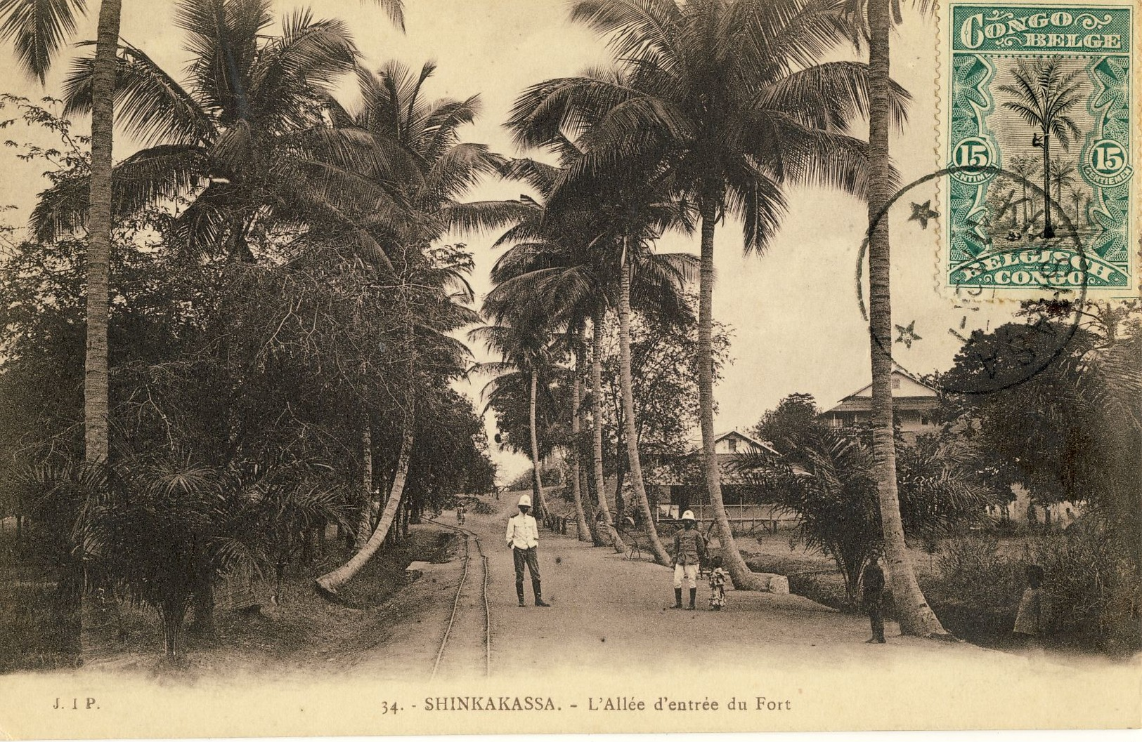 CONGO BELGE -- SHINKAKASSA -- L'Allée D'entrée Du Fort - Autres & Non Classés