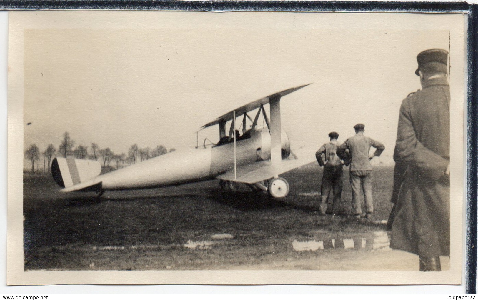 AVIATION - PHOTO ANCIENNE - AVION " MORANE - SAULNIER " - CELLULE OLIVIER - ANIMATION - Autres & Non Classés