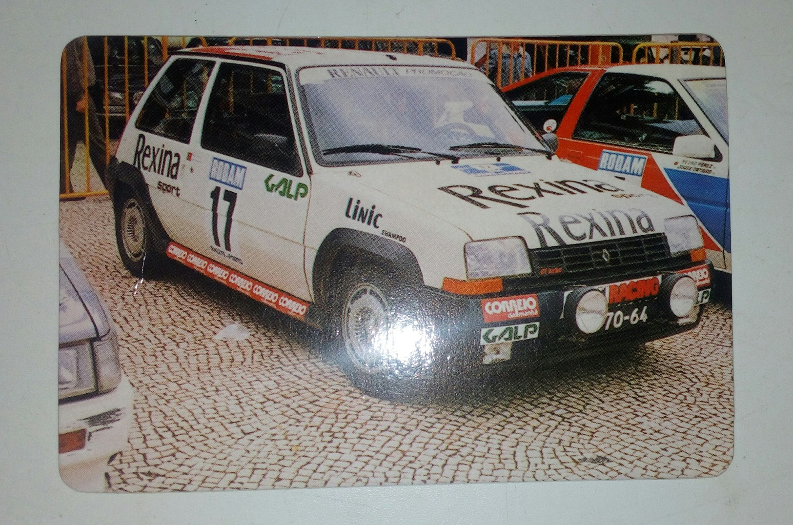 Calendrier De Poche. Renault 5  GT Turbo.Portugal 1987 - Tamaño Pequeño : 1981-90