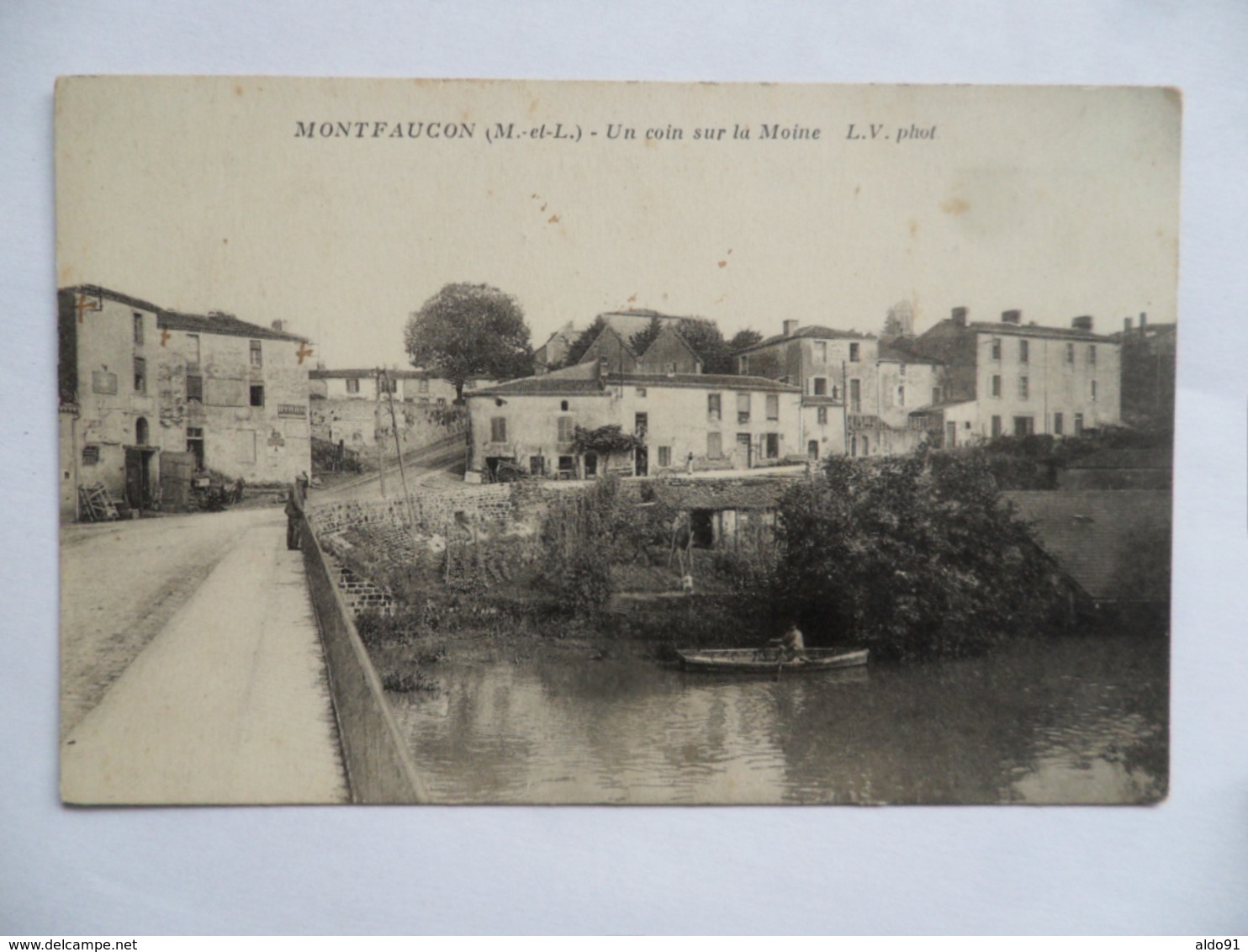 (Maine Et Loire - 49)  -  MONTFAUCON  -  Un Coin Sur La Moine - Montfaucon