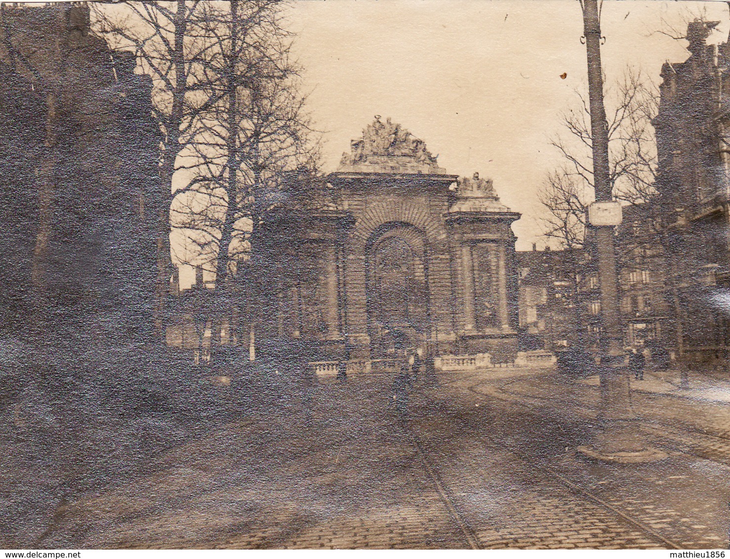 Photo 1915 LILLE - Porte De Paris (A201, Ww1, Wk 1) - Lille