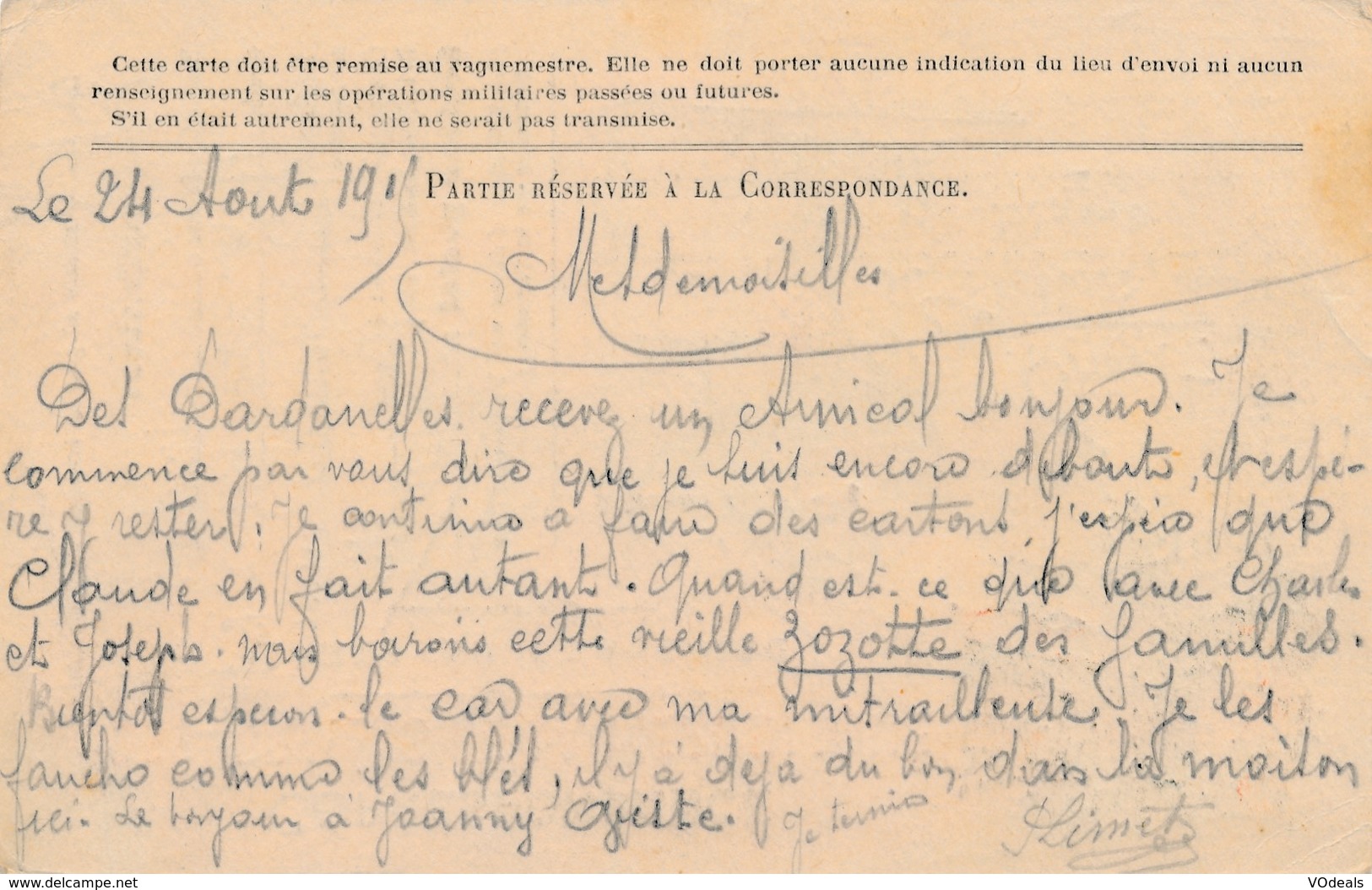 CPA - Themes - Militaria - France -  Correspondance Des Armées De La République - Autres & Non Classés