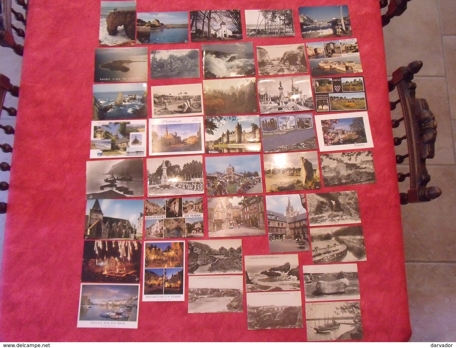 Carte Postale / Morbihan  / Département 56 / Lot De 40 Cartes - Autres & Non Classés