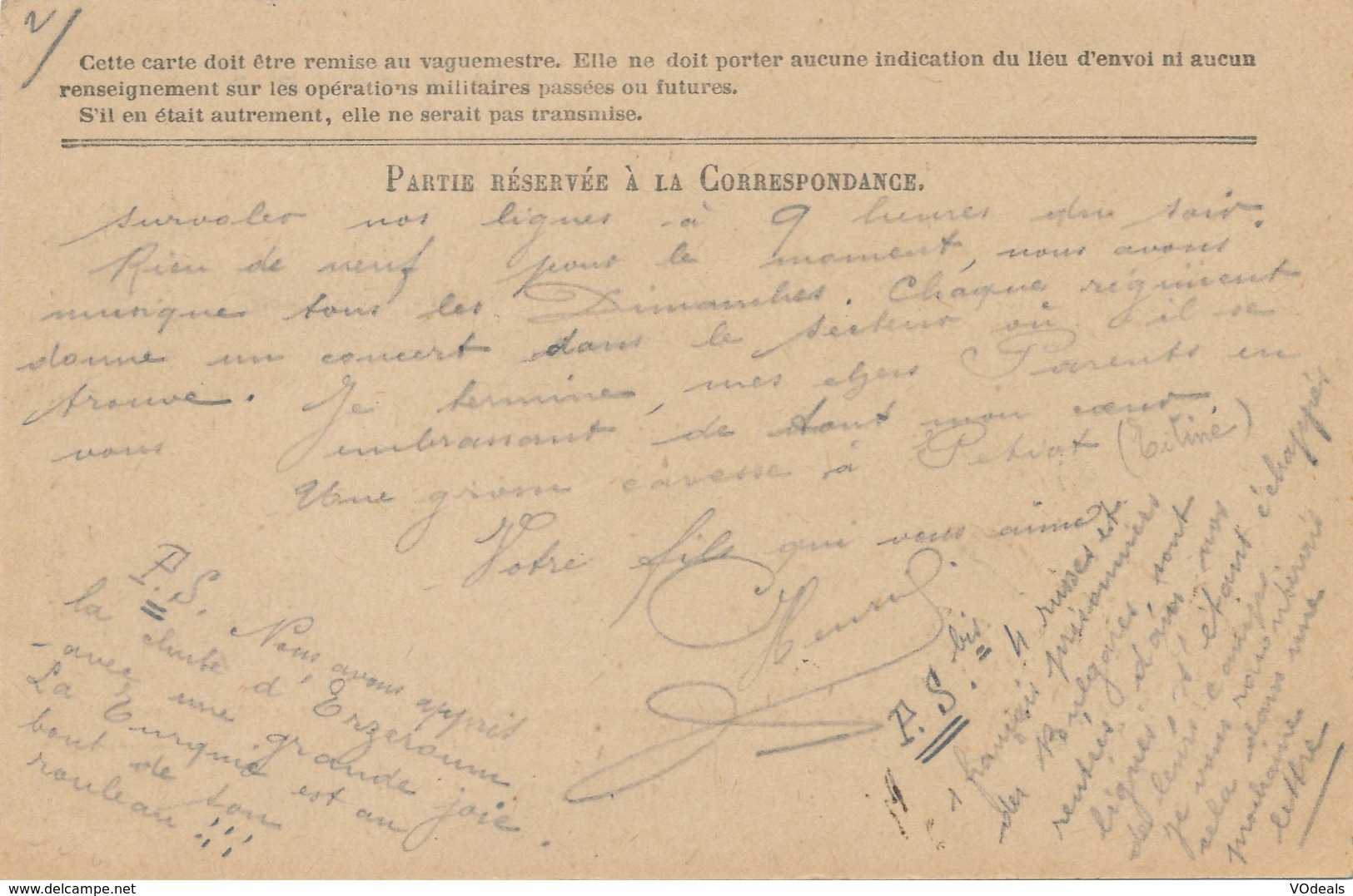 CPA - Themes - Militaria - France -  Correspondance Des Armées De La République - Autres & Non Classés