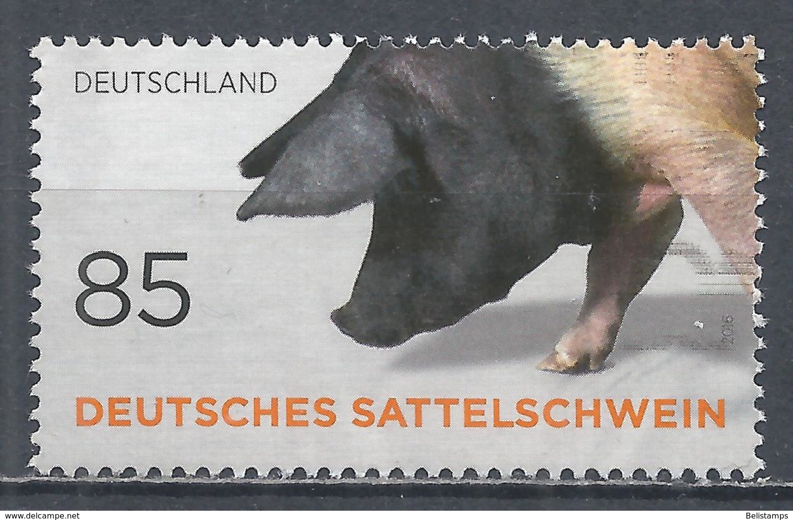 Germany 2016. Scott #2934a (U) German Saddle Pig * - Oblitérés