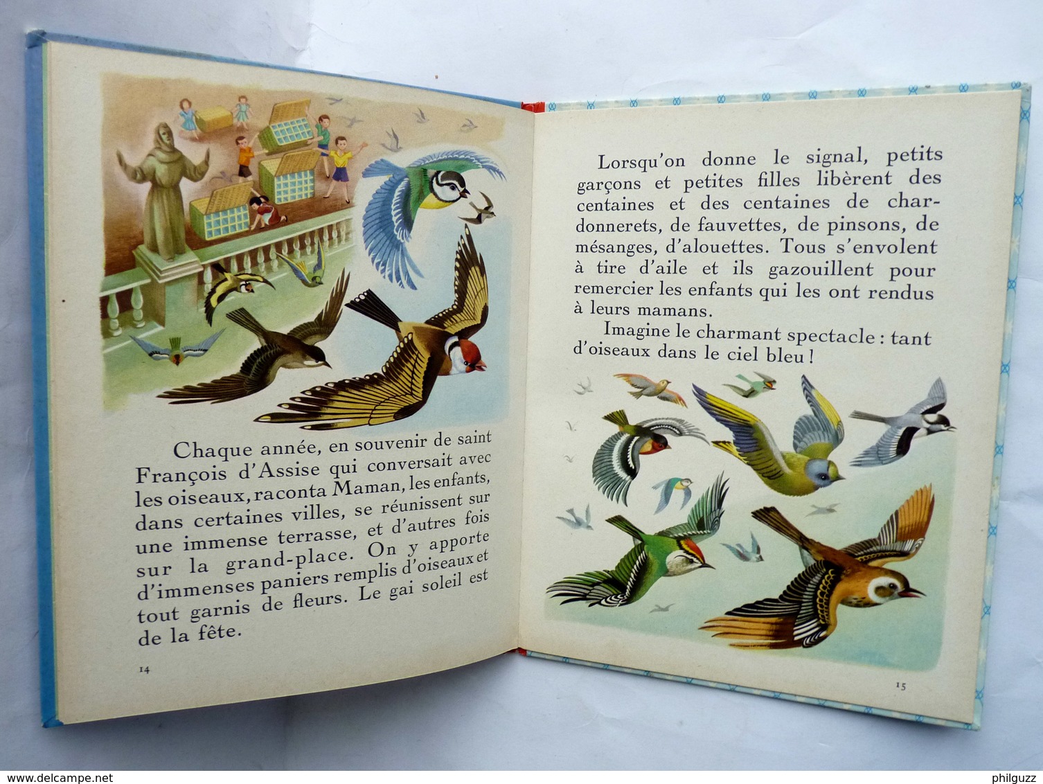 LIVRE POUR ENFANT Enfantina CASTERMAN LE PETIT MONDE DES OISEAUX J C Collection Farandole Casterman 1953 - Casterman