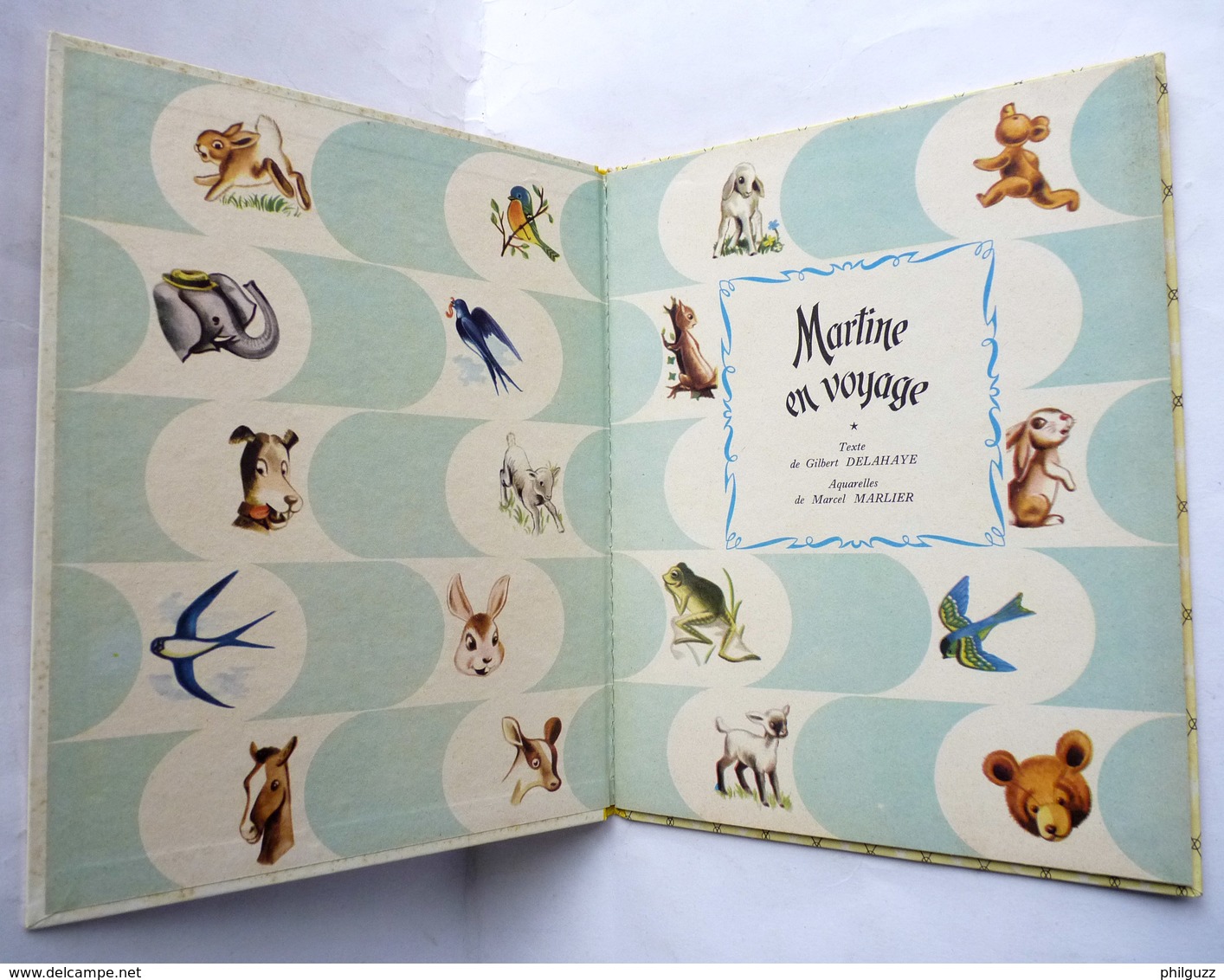 LIVRE POUR ENFANT Enfantina CASTERMAN MARTINE EN VOYAGE Marcel MARLIER J C Collection Farandole Casterman 1954 - Casterman