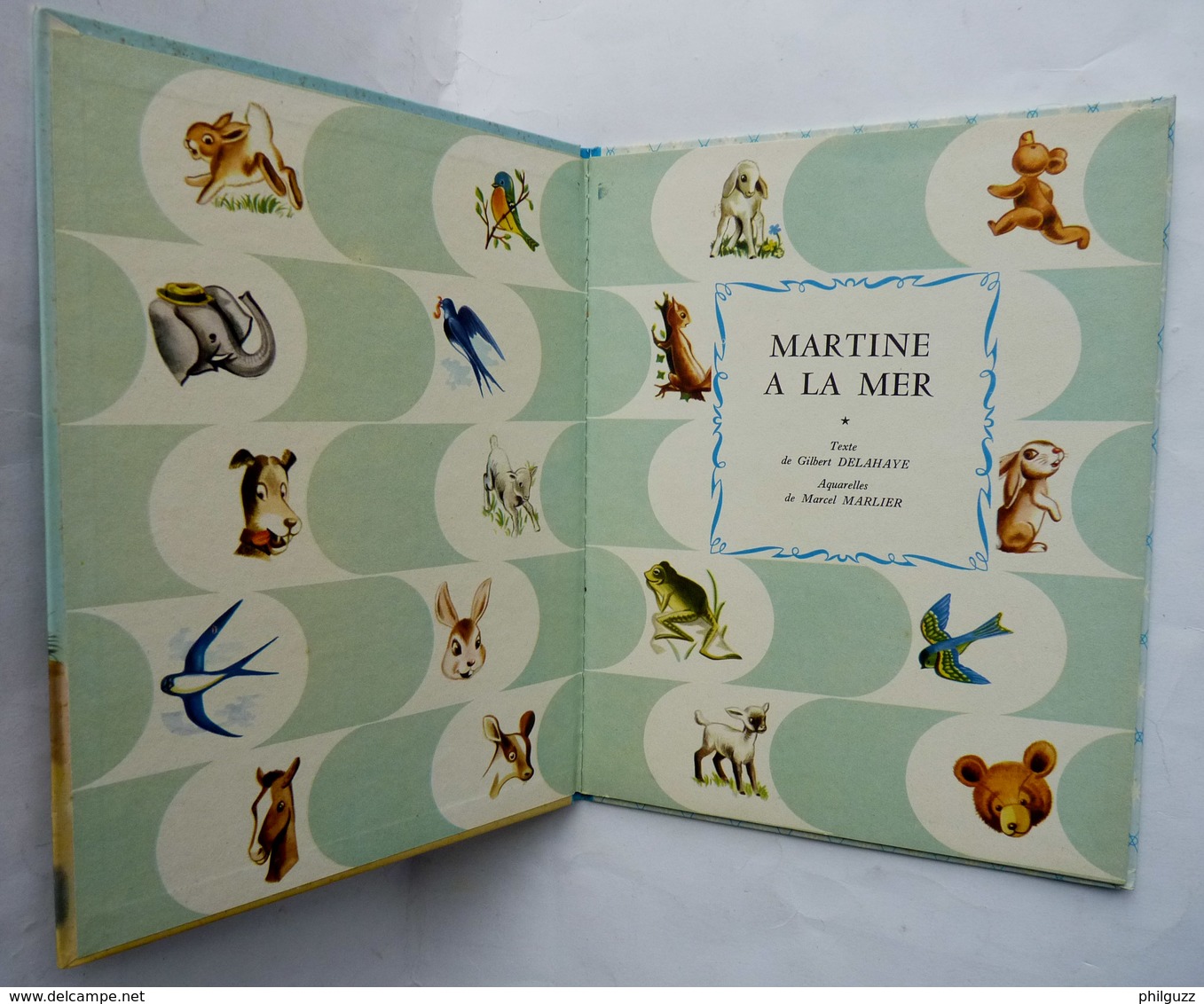 LIVRE POUR ENFANT Enfantina CASTERMAN MARTINE A LA MER Marcel MARLIER J C Collection Farandole Casterman 1956 - Casterman