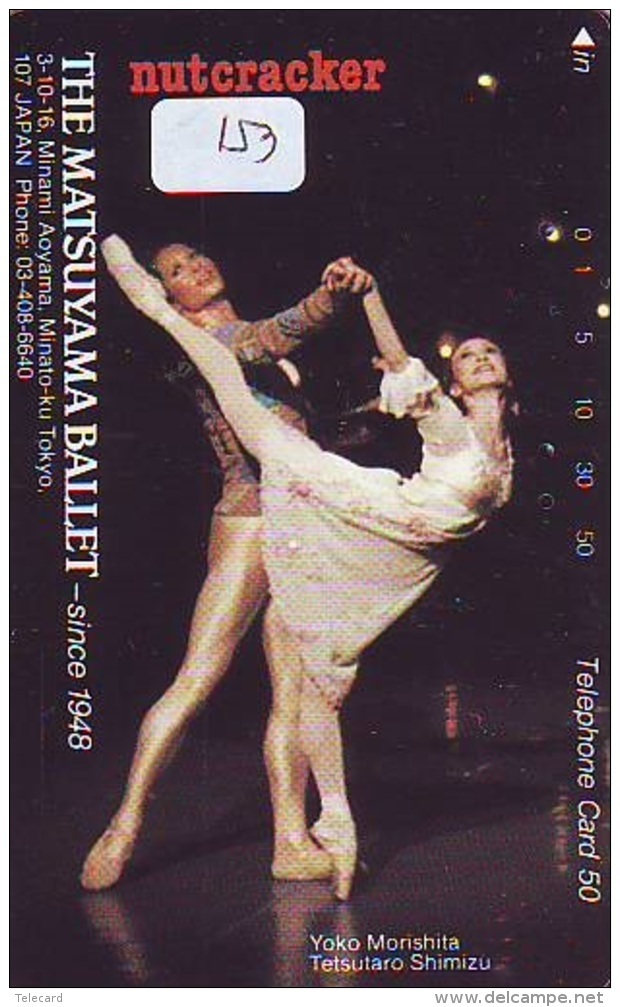 Télécarte BALLET (153) Ballette Dance Dancing Tanzen Danser Ballare Bailar Dançar Phonecard - Autres & Non Classés