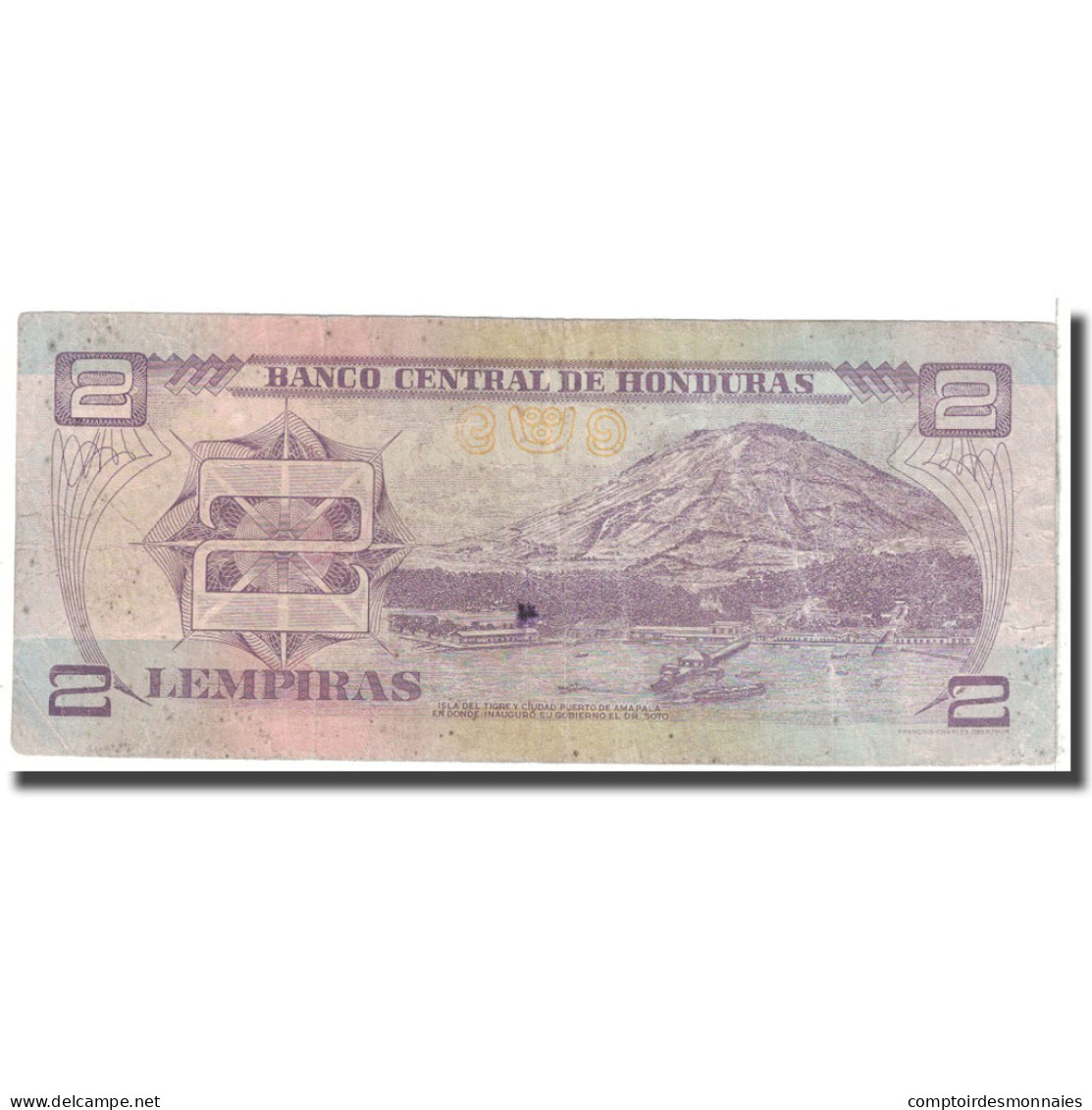 Billet, Honduras, 2 Lempiras, 2006, 2006-07-13, KM:80Ae, B - Honduras