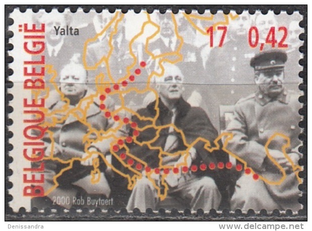 Belgique 2000 COB 2946 Neuf ** Cote (2016) 1.00 Euro Conférence De Yalta - Unused Stamps