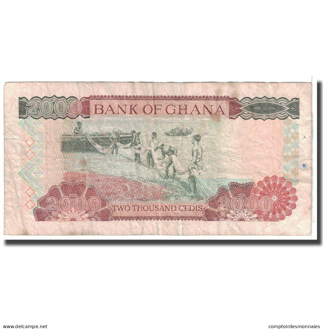 Billet, Ghana, 2000 Cedis, 2003, 2003-08-04, KM:33h, B - Ghana