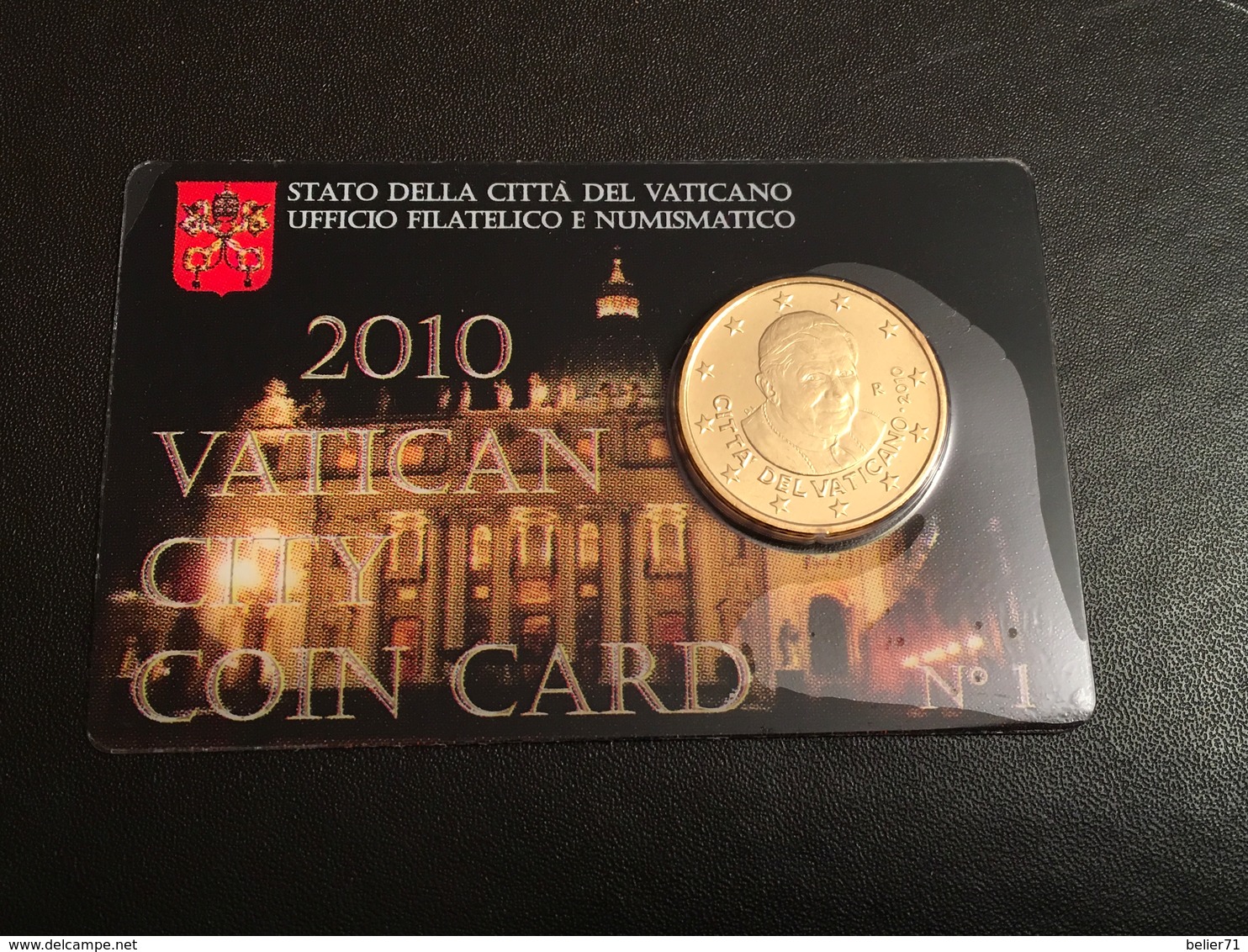 Vatican : Pièce De 50 Cents édition Limitée Année 2010 Et 2011 Sous Blister - Vatican