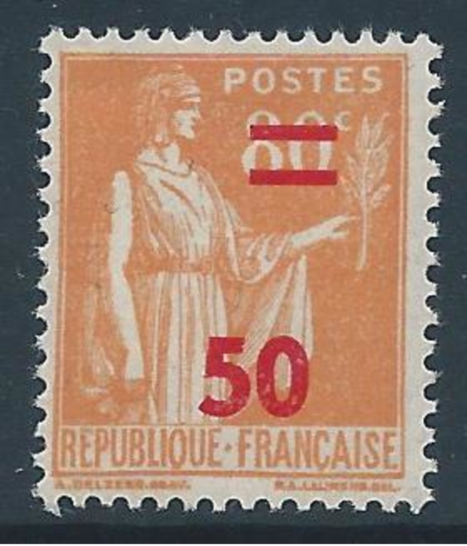 FRANCE 1940-41 - YT N°481 - 50 Sur 80 C. Orange - Type Paix - Neuf** - TTB Etat - Neufs