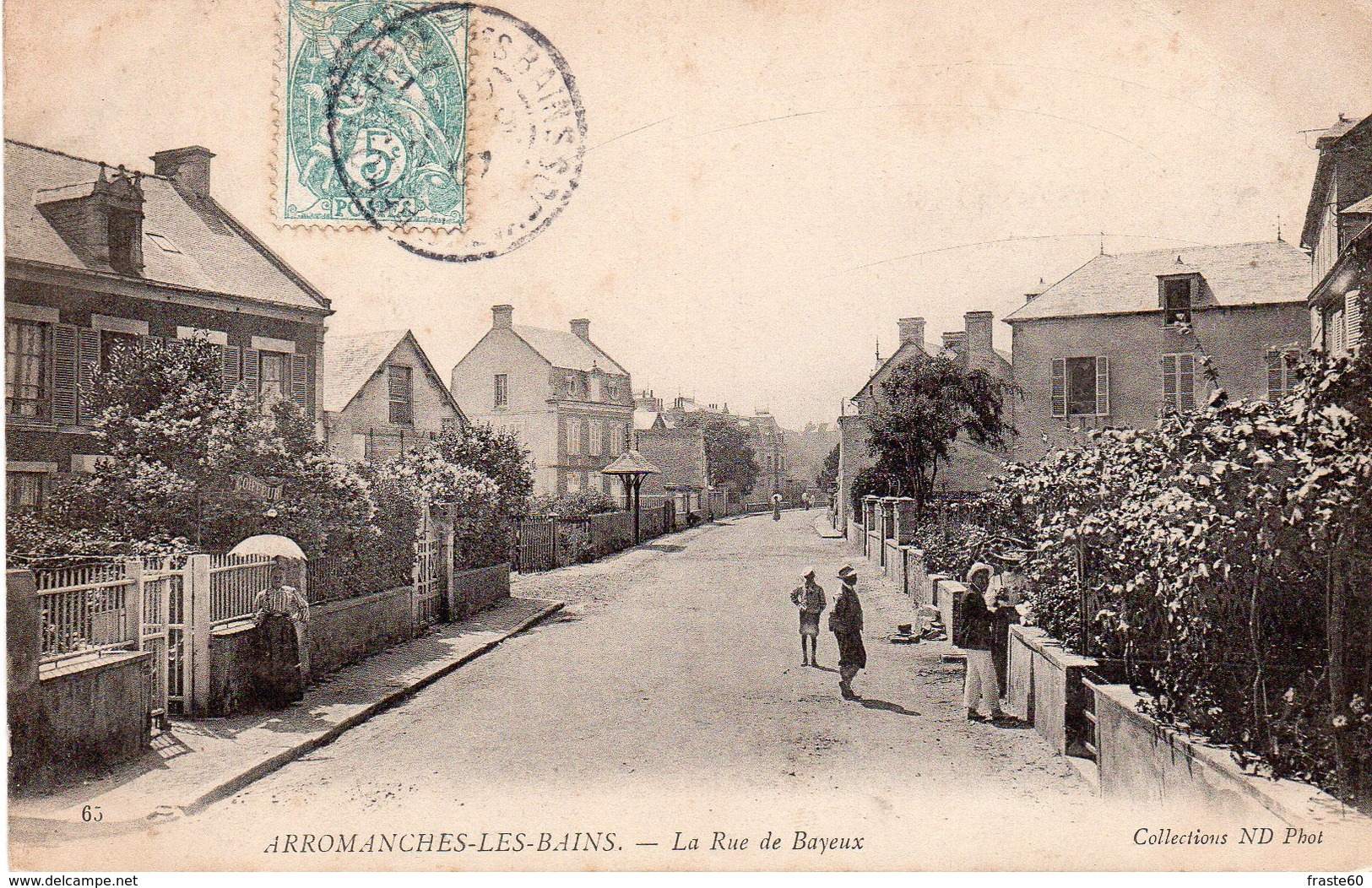 ¤ Arromanches Les Bains - Rue De Bayeux - Arromanches