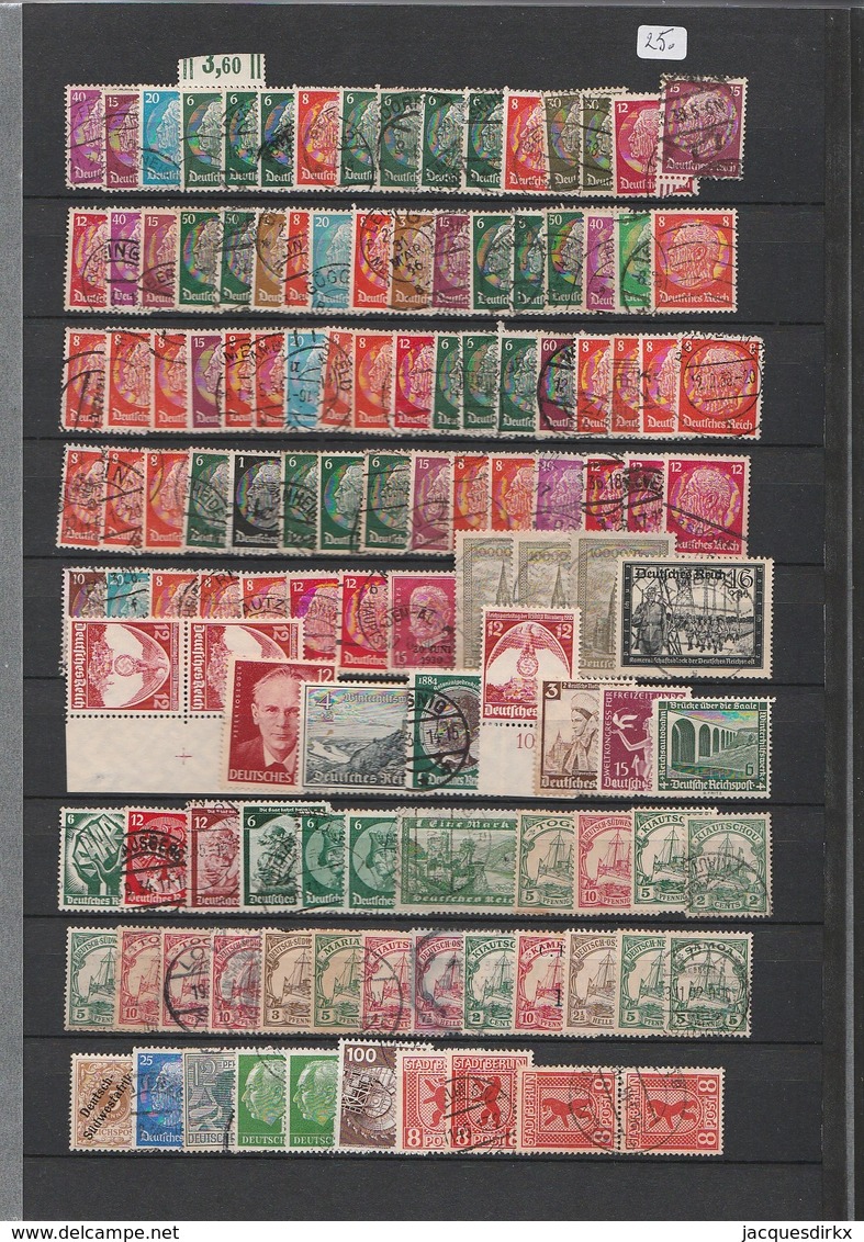 Europe     .   Lot Of Stamps - Oblitérés