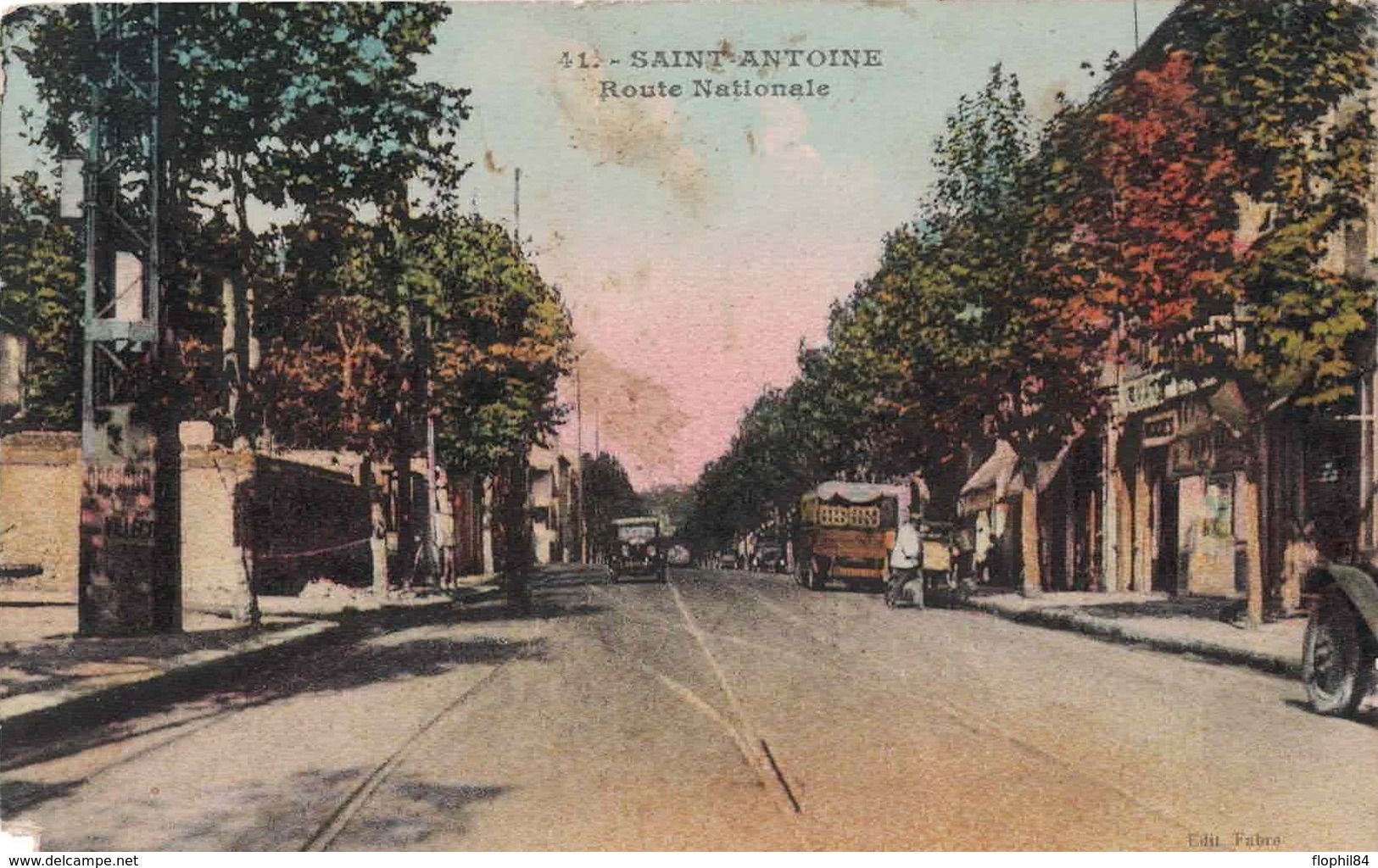 BOUCHES DU RHONE - SAINT ANTOINE - ROUTE NATIONALE - QUELQUES TACHES. - Quartiers Nord, Le Merlan, Saint Antoine