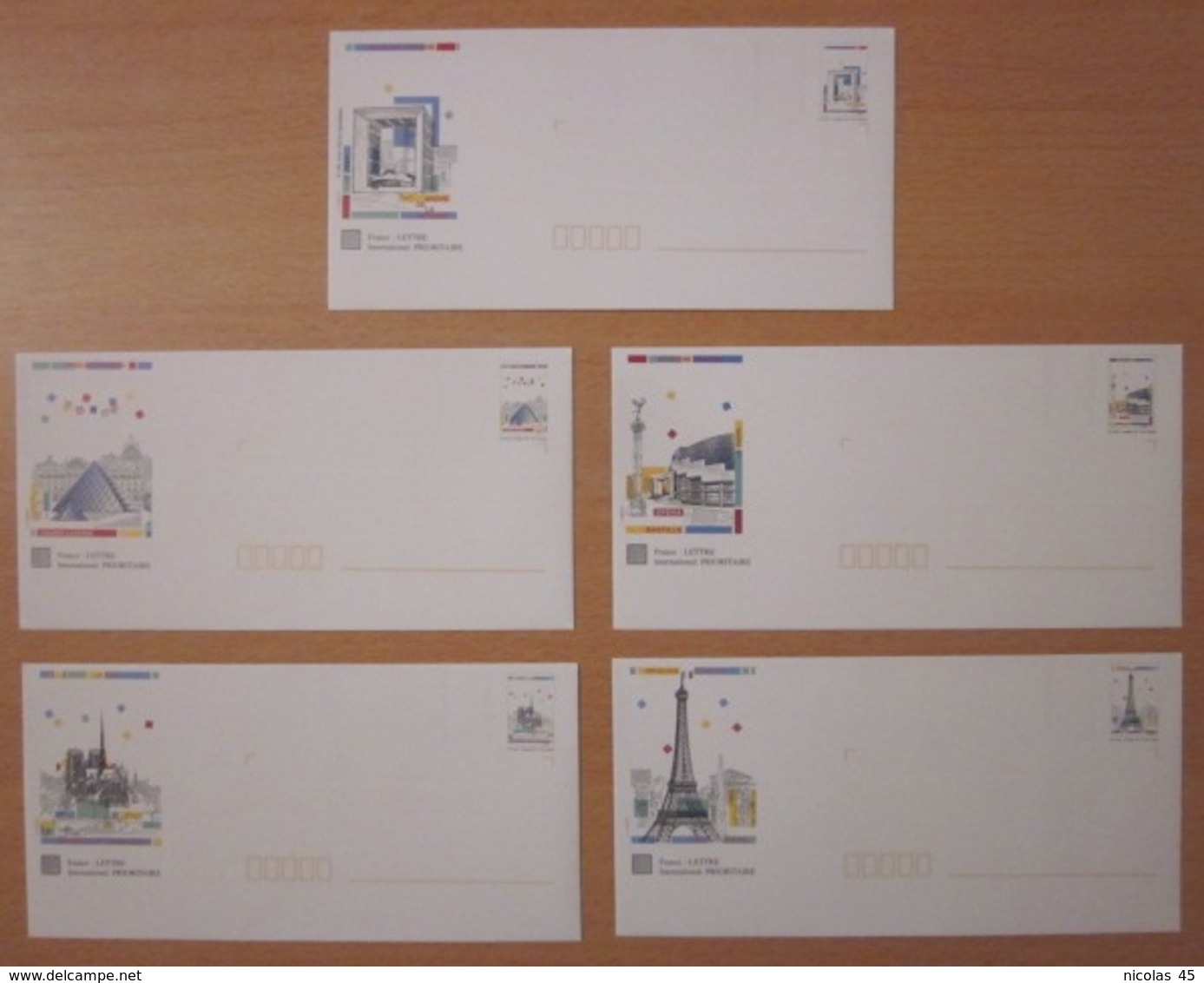 Lot PAP Neufs Paris - Collections & Lots: Stationery & PAP