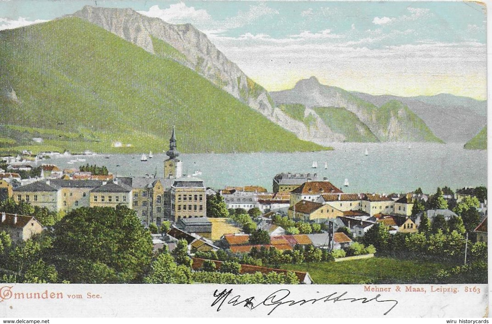 AK 0069  Gmunden - Verlag Mehner & Maas Um 1906 - Gmunden