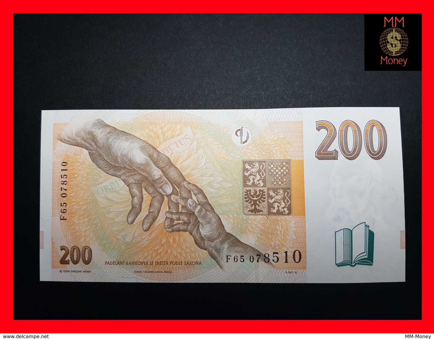 Czech Republic - CZECHIA  200 Korun 1998   P.  19  UNC - República Checa