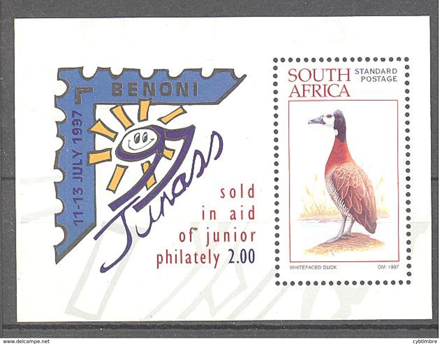 Afrique Su Sud: Yvert N° BF 55**; Oiseau - Blocks & Sheetlets