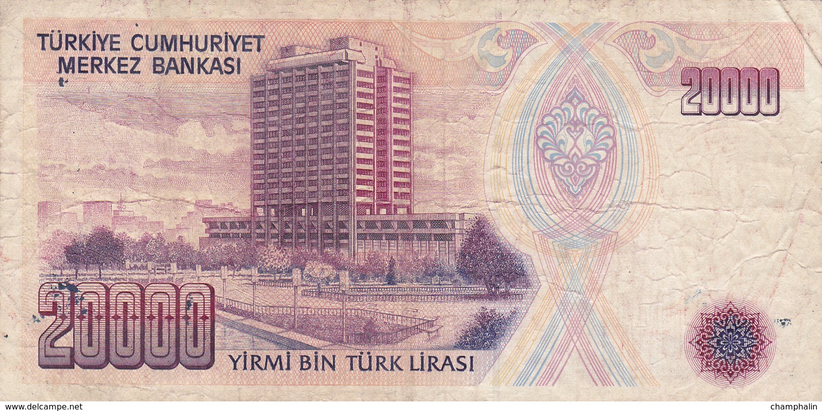 Turquie - Billet De 20000 Lira - 14 Janvier 1970 - Turkey