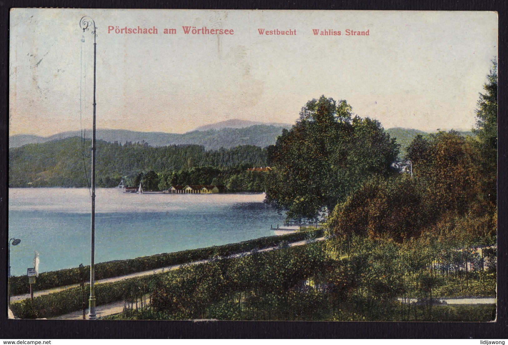 Pörtschach Am Wörthersee - OLD POSTCARD 1911 (see Sales Conditions) - Pörtschach