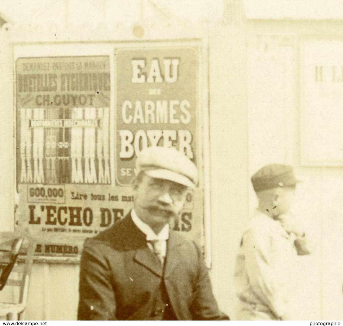 Nord De La France Bains De Mer Famille A La Plage Ancienne Photo 1900 - Other & Unclassified