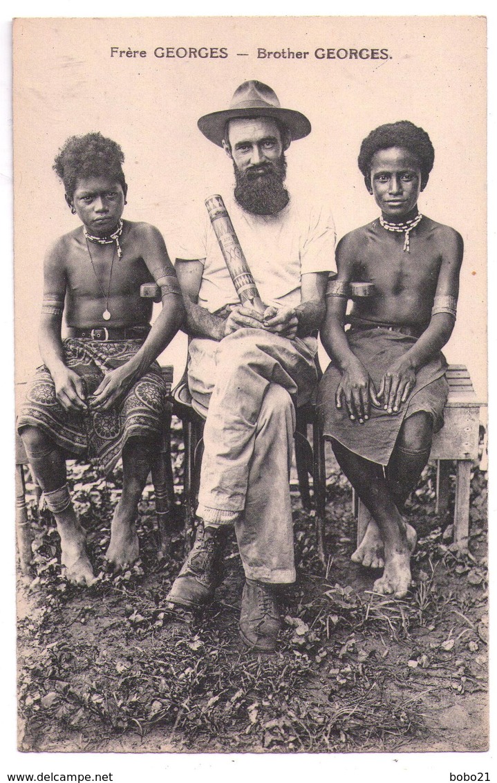 3093 - Papouasie-Nouvelle Guinée - Missionnaires Du Sacré-Coeur D'Issoudun  - Frère George - - Papua New Guinea