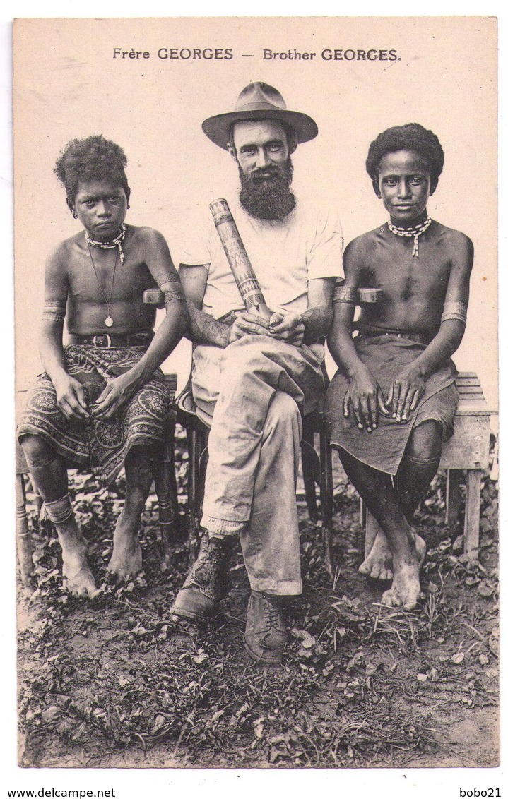 3093 - Papouasie-Nouvelle Guinée - Missionnaires Du Sacré-Coeur D'Issoudun  - Frère George - - Papouasie-Nouvelle-Guinée