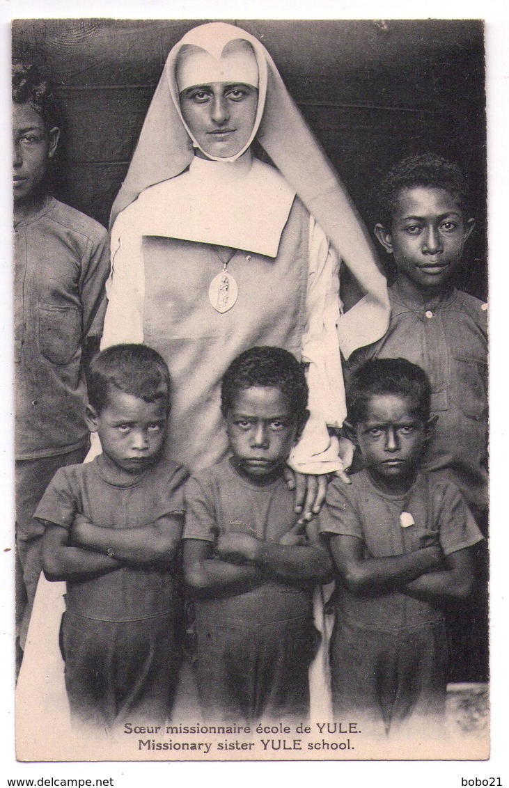 3094 - Papouasie-Nouvelle Guinée - Missionnaires Du Sacré-Coeur D'Issoudun  - Soeur Missionnaire Ecole De Yule - - Papouasie-Nouvelle-Guinée