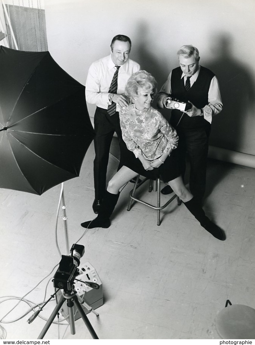 France Paris Andre Rossignol Photographe Autoportrait Mode L'Oreal Ancienne Photo 1960 - Professions