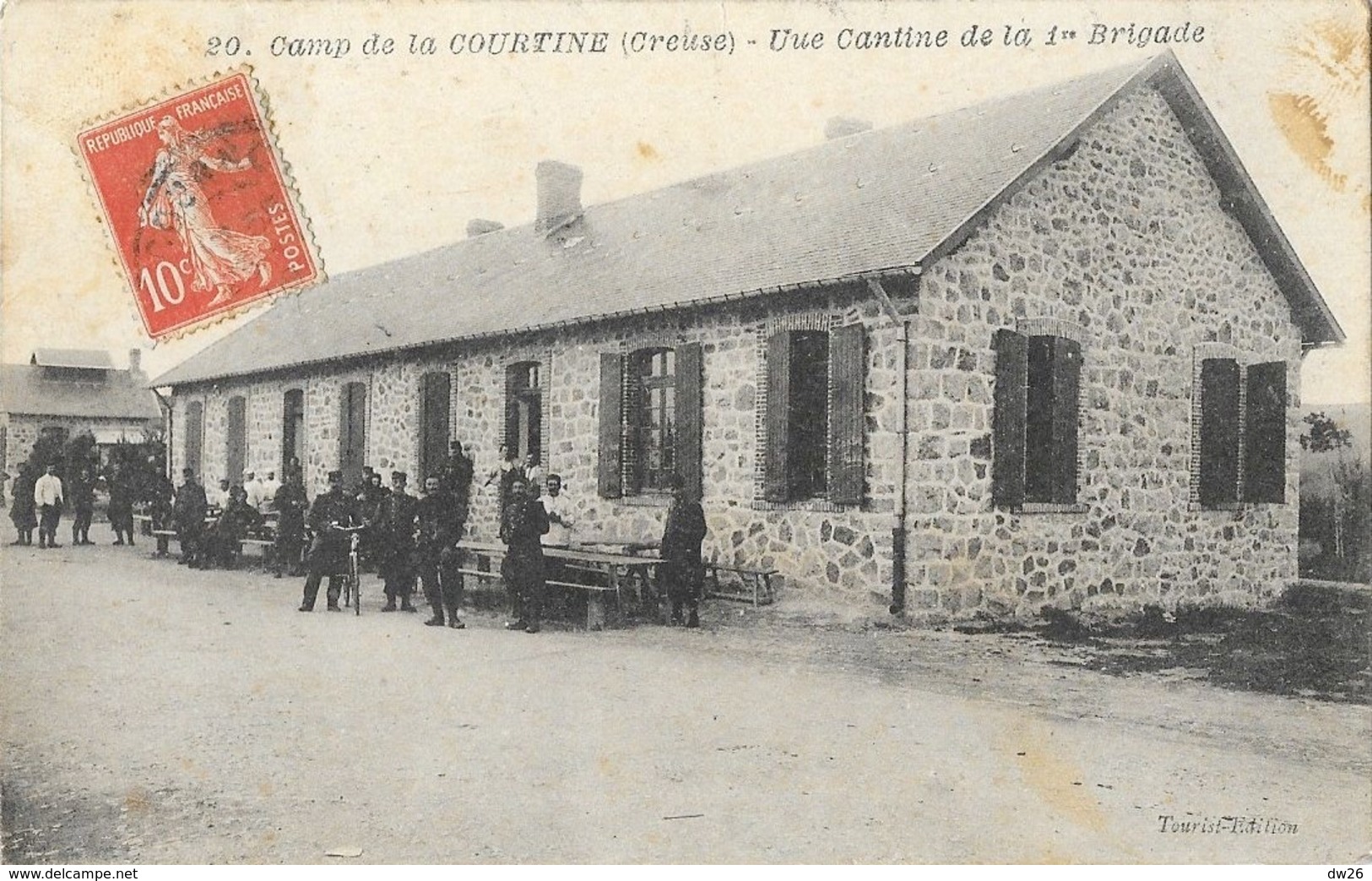 Camp De La Courtine (Creuse) - Une Cantine De La 1ère Brigade - Tourist-Edition - Casernes