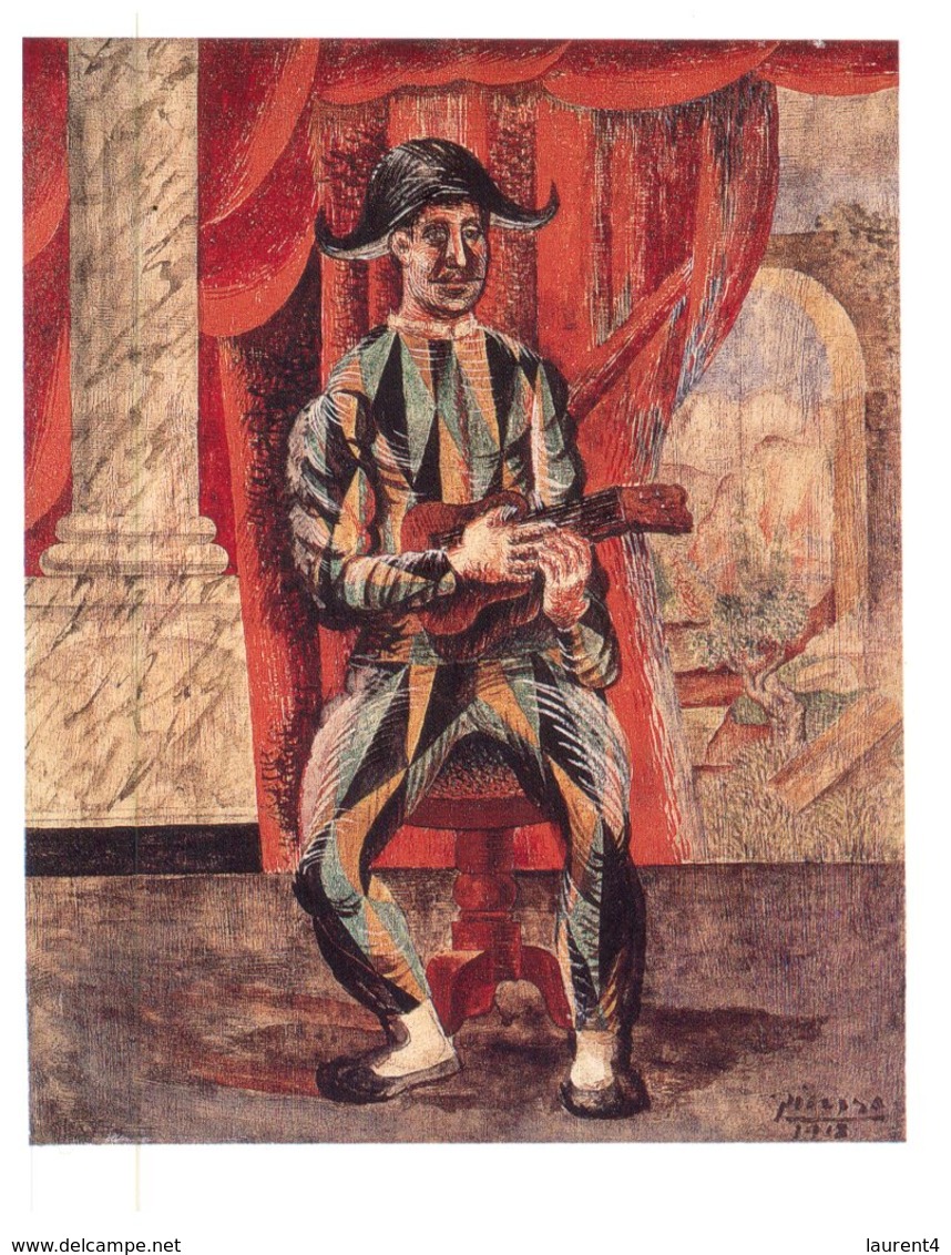 (123) Art - Harlequin By Picasso - Peintures & Tableaux