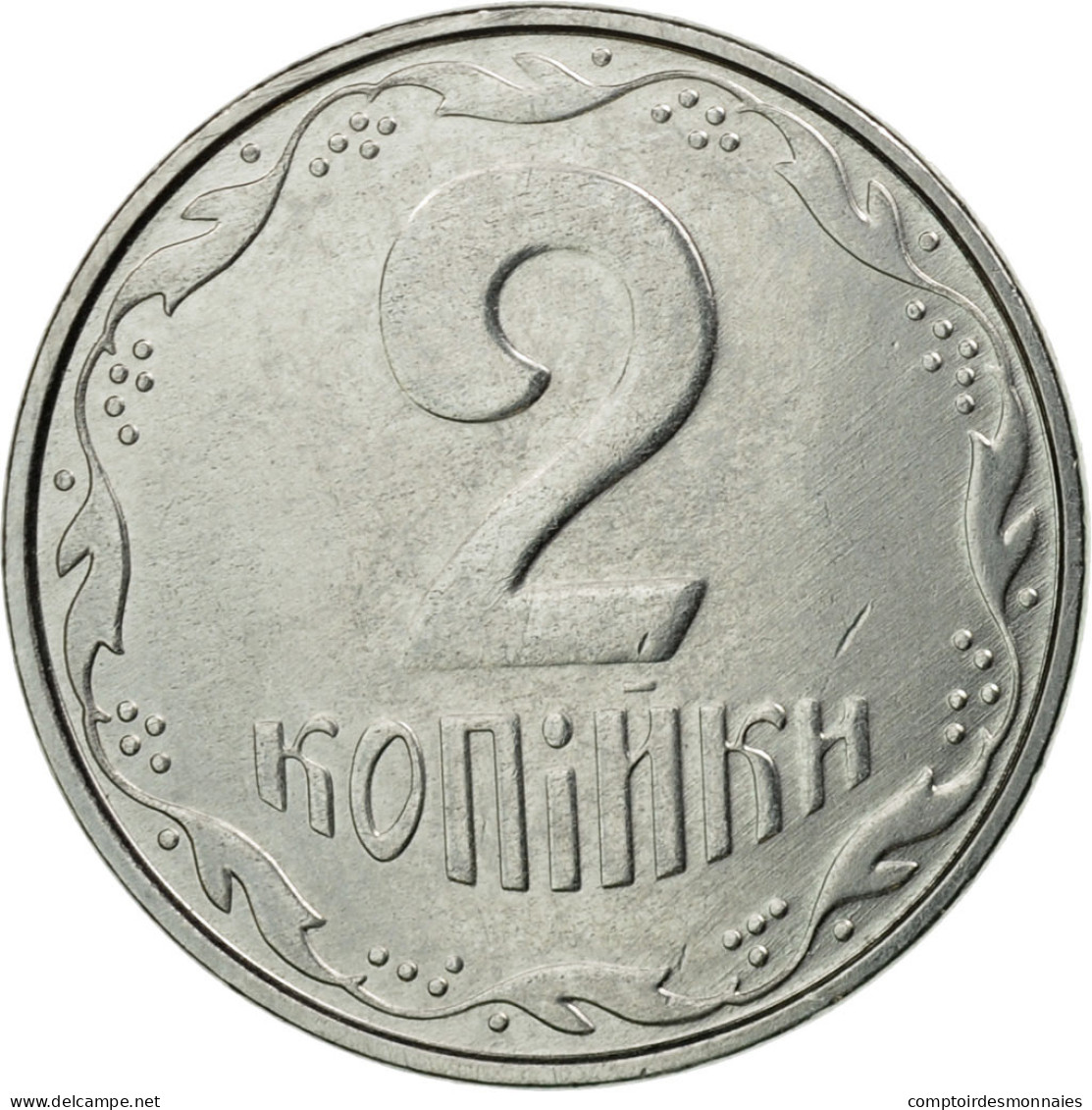 Monnaie, Ukraine, 2 Kopiyky, 2010, Kyiv, TTB, Stainless Steel, KM:4b - Ukraine