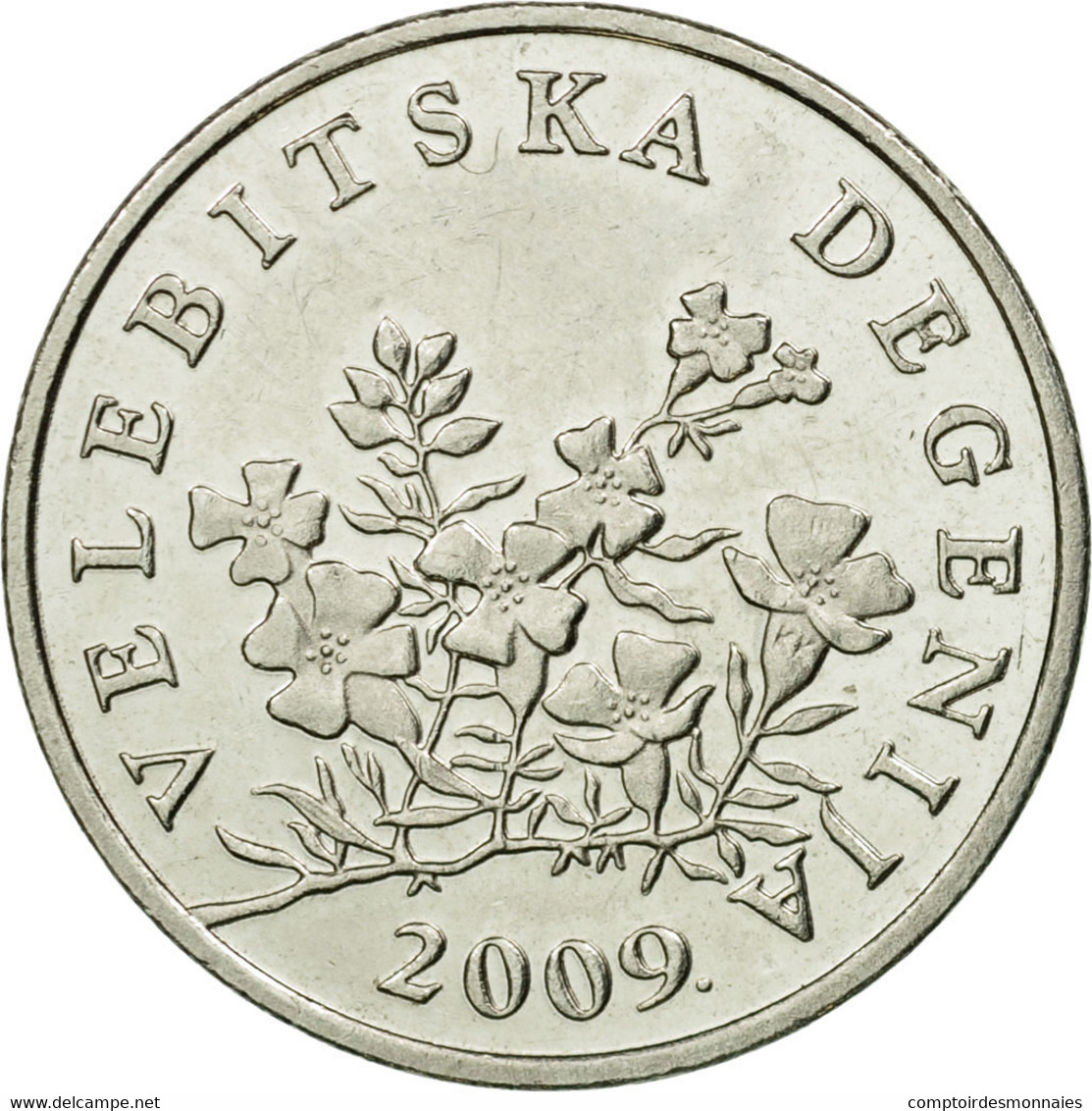 Monnaie, Croatie, 50 Lipa, 2009, TTB, Nickel Plated Steel, KM:8 - Croatie