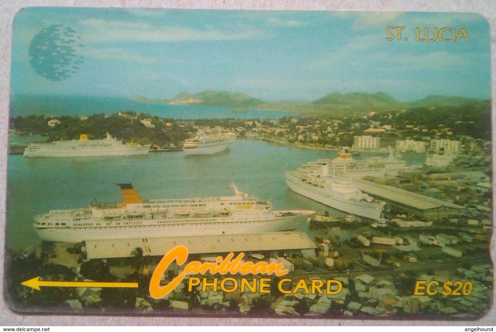 16CSLB Cruise Ships EC$20 No Slash C/n - St. Lucia