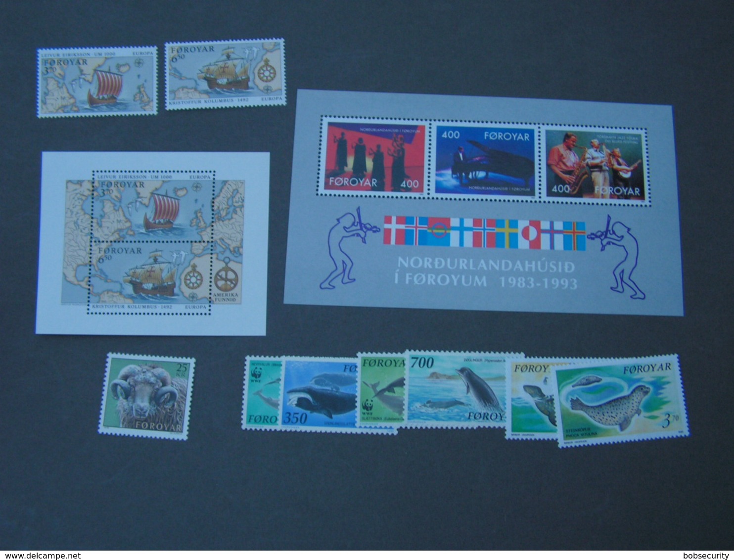 Färöra Inseln Lot  ** MNH - Vrac (max 999 Timbres)