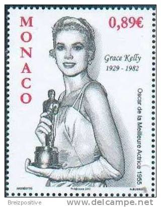 Monaco 2009 / 2010 - Oscar De La Meilleure Actrice à Grace Kelly (1959) / Oscar For Best Actress To Grace Kelly (1959) - Cinema