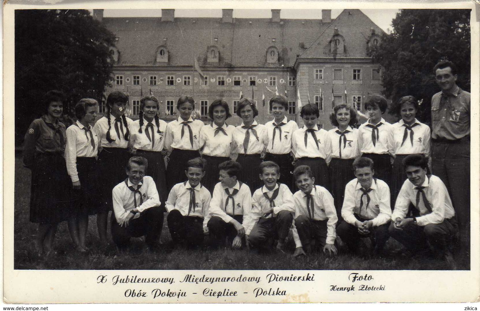 X International Pioneer And Scouting Camp - Cieplice - Poland - Czechoslovakia Camp. - Other & Unclassified