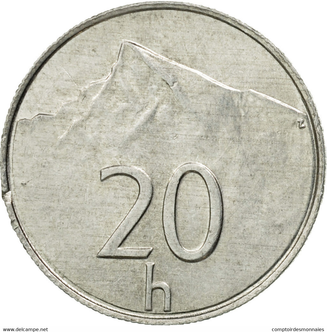 Monnaie, Slovaquie, 20 Halierov, 2001, TTB, Aluminium, KM:18 - Slovaquie