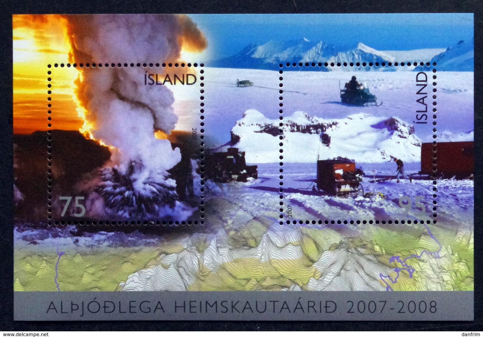 Iceland  2007   Minr.1153-54  BLOCK 42       MNH (**)  ( Lot 44) - Unused Stamps