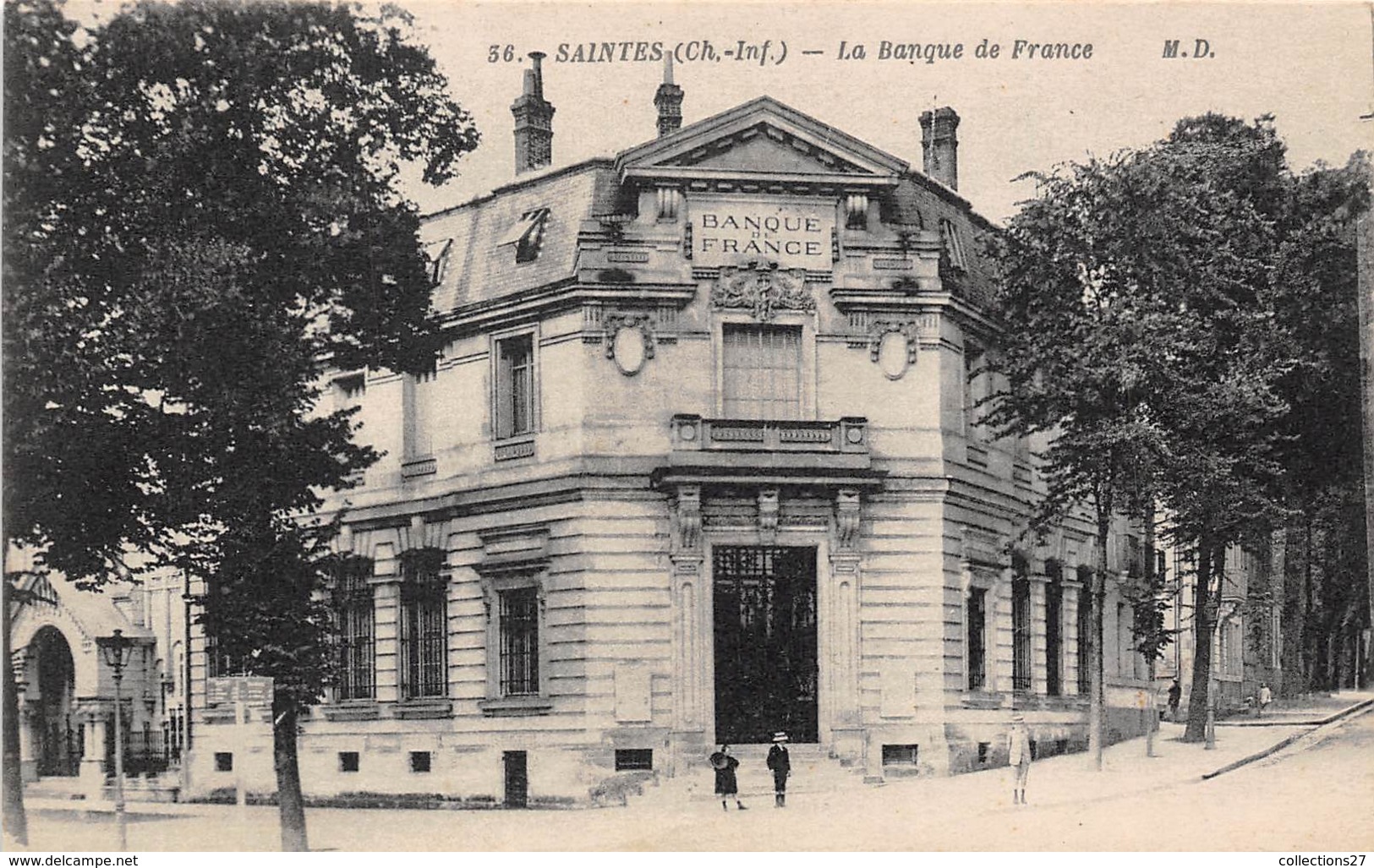 17-SAINTES- LA BANQUE DE FRANCE - Saintes