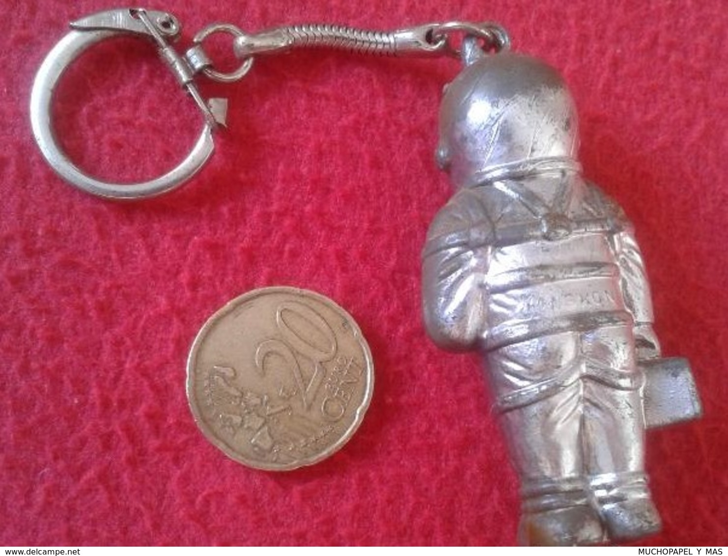 LLAVERO OLD KEYRING KEYCHAIN PORTE-CLÉS ASTRONAUTA BUZO O SIMILAR ASTRONAUT ASTRONAUTE PLONGEUR DIVER DIVING SUBMARINE ? - Otros & Sin Clasificación