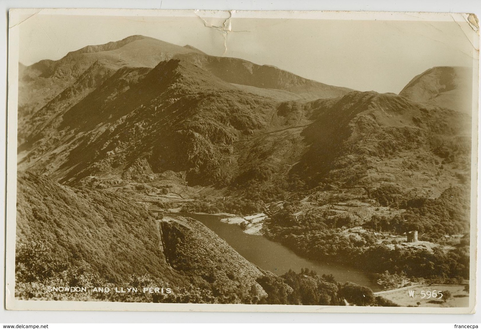 00513 - ROYAUME-UNI - SNOWDON And Llyn Peris - Autres & Non Classés