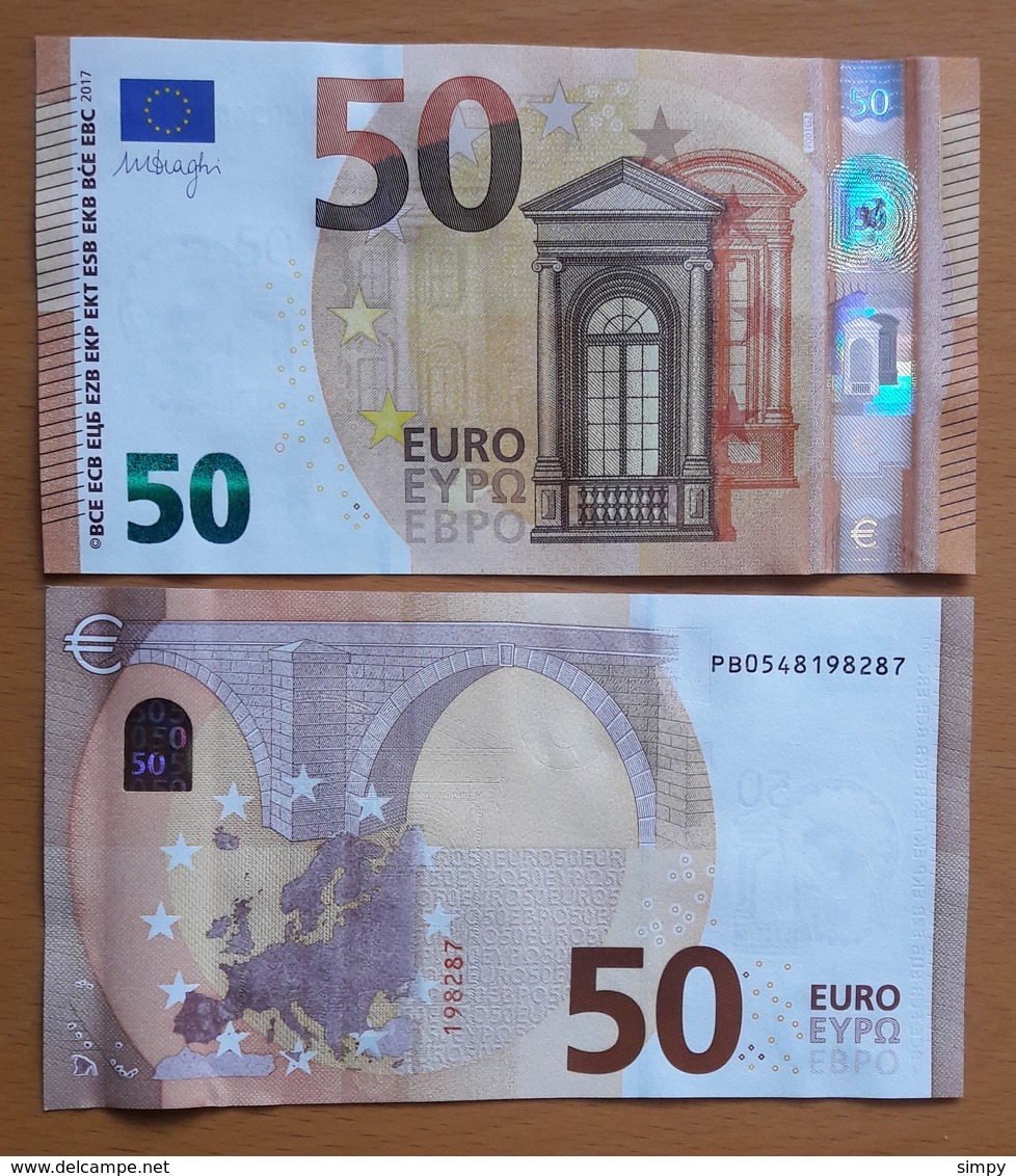 NETHERLANDS 50 Euro 2017  Letter PB UNC  P001 G2 Nederland - 50 Euro