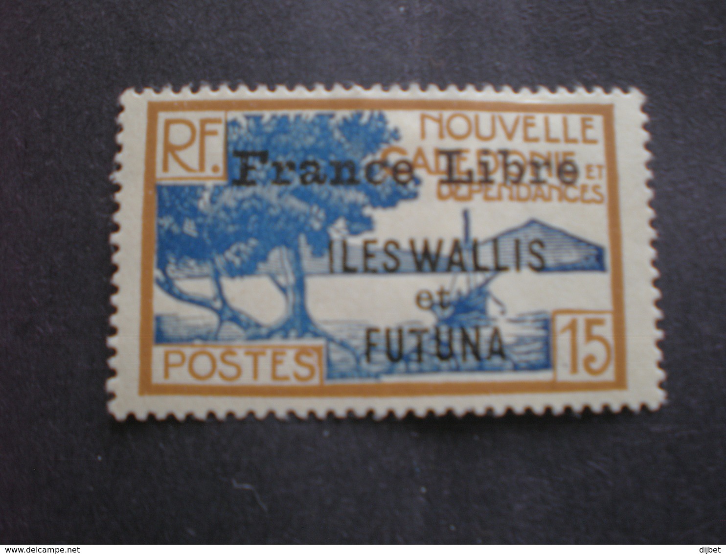 TIMBRE FRANCE LIBRE  N°98 WALLIS ET FUTUNA X - Neufs