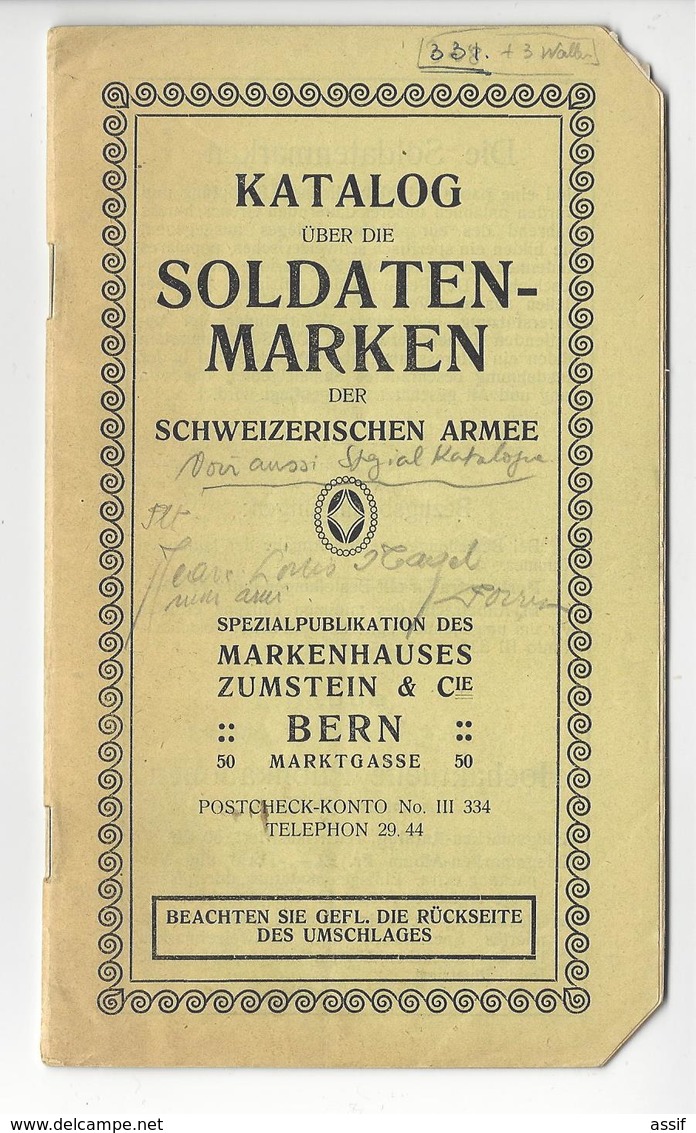 KATALOG SOLDATEN MARKEN ARMEE SUISSE MILITARIA + VIGNETTE ERINNOPHILIE Cinderella Stamp /FREE SHIPPING REGISTERED - Vignettes