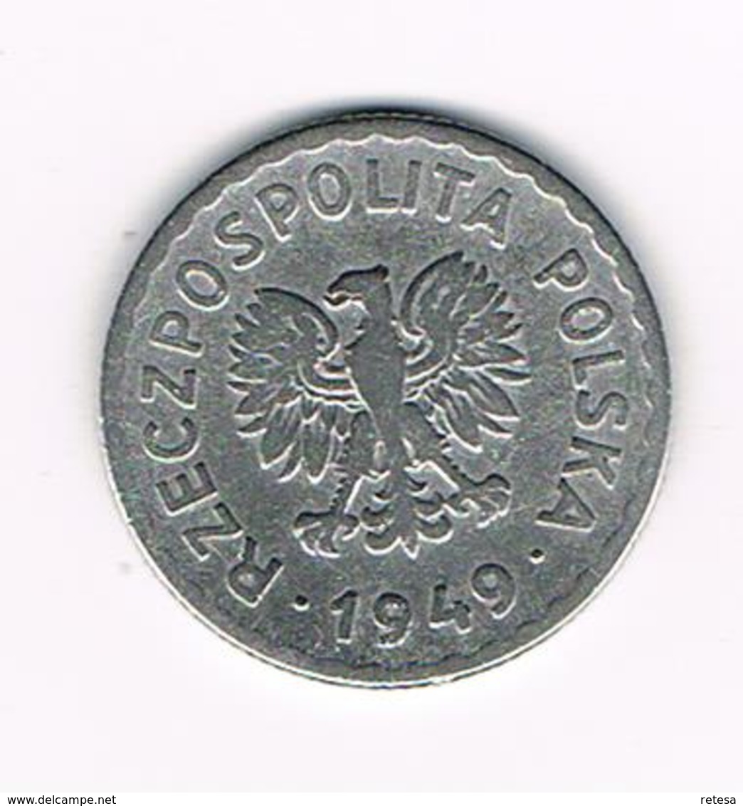 &  POLEN  1  ZLOTY  1949 - Polen