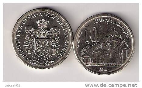 Serbia 10 Dinara 2010.UNC - Serbia